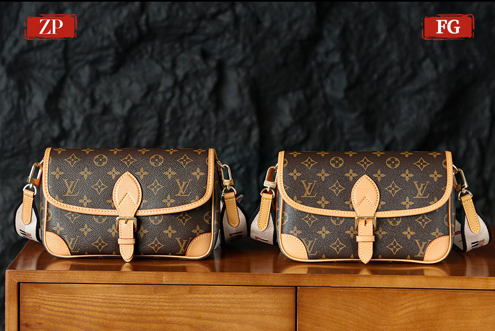 Leather grain comparison: FG Team imported Togo/Epsom calfskin vs Other cheap faux leather
