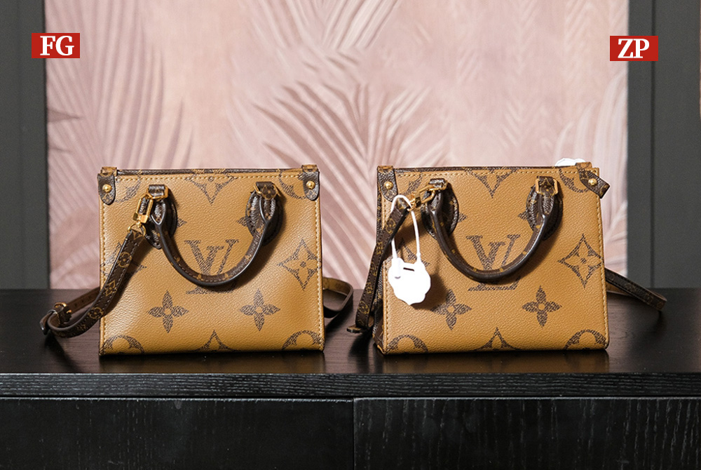 Leather grain comparison: FG Team imported Togo/Epsom calfskin vs Other cheap faux leather
