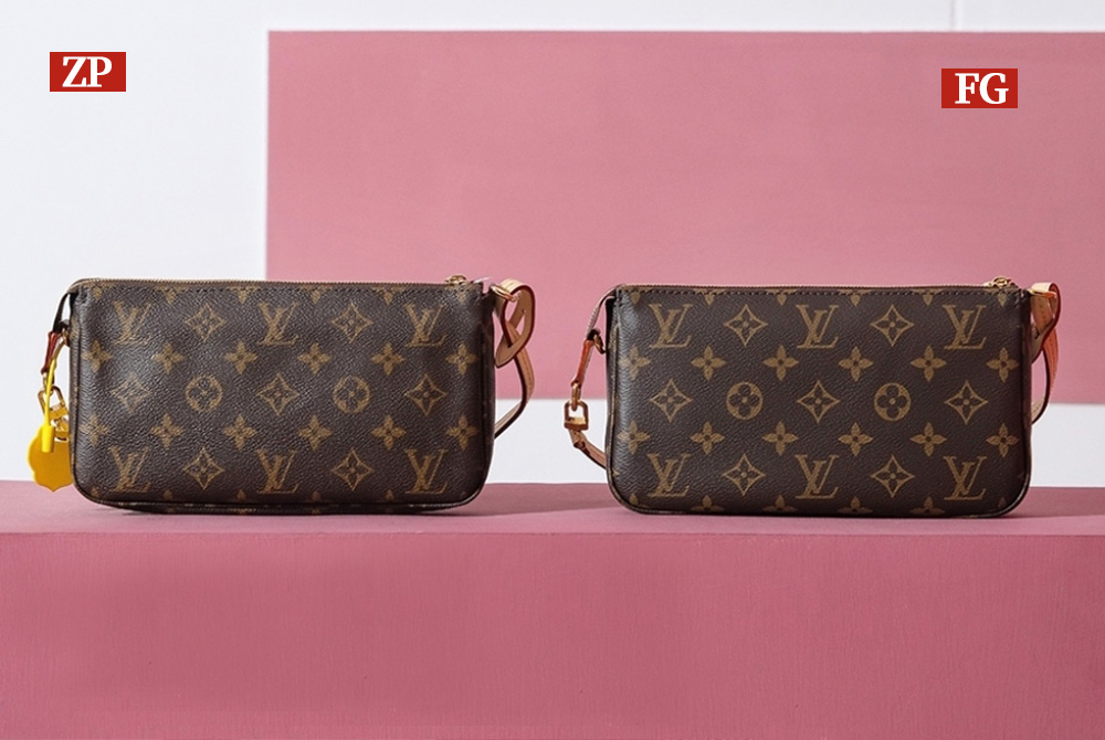 Leather grain comparison: FG Team imported Togo/Epsom calfskin vs Other cheap faux leather